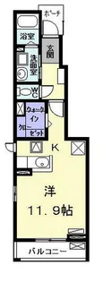 FT.PLACE【1階】の間取り