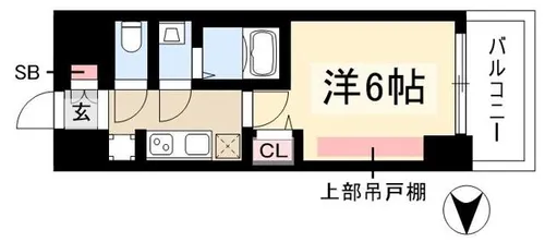 プレリス花の木オルディア【3階】の間取り