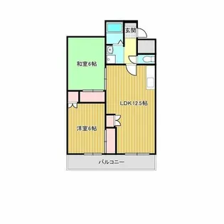 サンライズ美里【402号室】の間取り