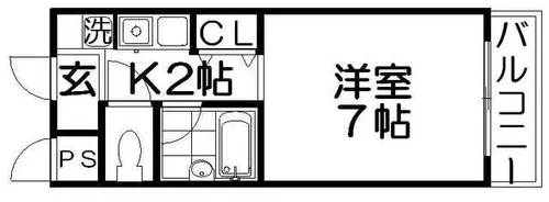 SKY・DAY【1階】の間取り