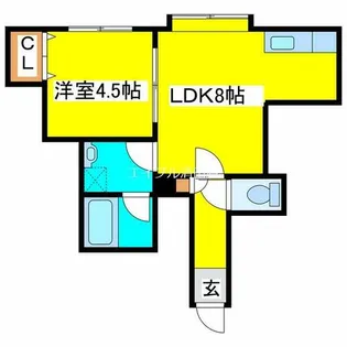 ファーストステージ【203号室】の間取り
