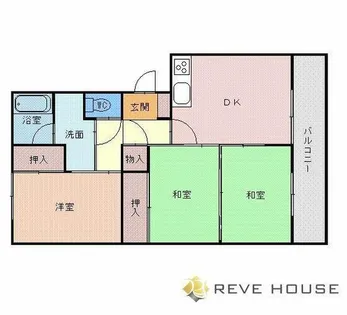 福岡県福岡市早良区賀茂1丁目【マンション】の間取り