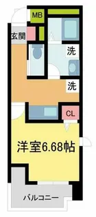 ONLYONE小花【202号室】の間取り