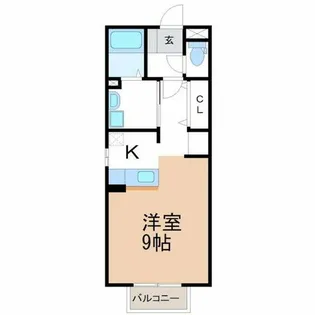ソフィアヒル【201号室】の間取り