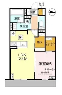 MAISON FIKA【3階】の間取り