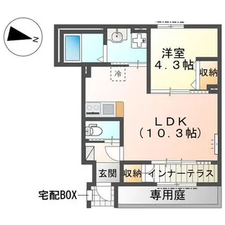 リファインド レジデンス【1階】の間取り