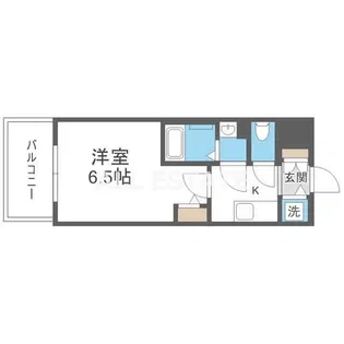 エスリード ザ・イーストレジデンス大阪城【9階】の間取り