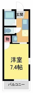 トラウムハウス【201号室】の間取り