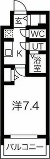 アドバンス名古屋モクシー【9階】の間取り