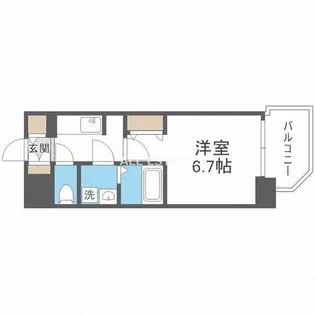 ファーストフィオーレ大阪城イースト【3階】の間取り