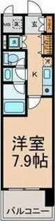 CASA+α名駅南【8階】の間取り