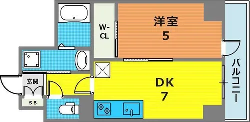 グランアクシス【3階】の間取り
