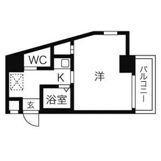 ドール新栄【201号室】の間取り