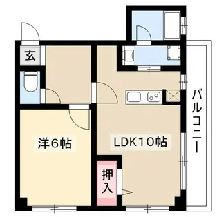 さつきビル【202号室】の間取り