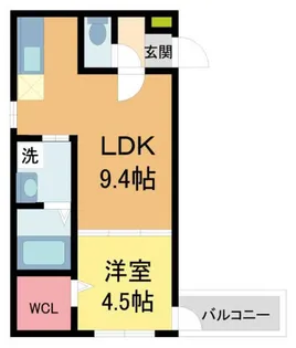 D-5 フジパレス南甲子園【3階】の間取り