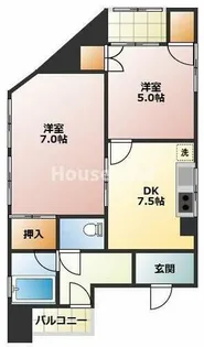フラン93【2階】の間取り