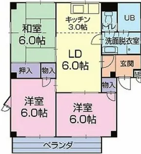 Corpolas SAKAI Ⅰ【2階】の間取り