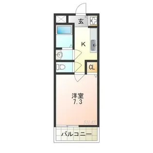 I Palace アイパレイス【2階】の間取り