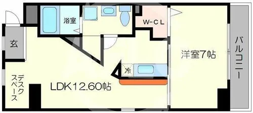 スペチアーレ【3階】の間取り