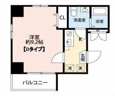 ヒルズ八尾本町【6階】の間取り