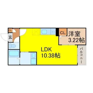 Jack matsushita Ⅰ【1階】の間取り