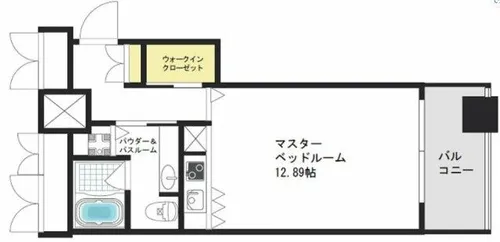 ザ・タワー大阪レジデンス【4階】の間取り