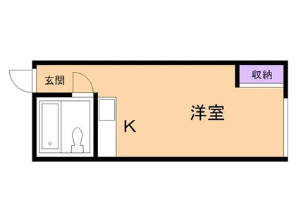 石崎コーポⅡ【8号室】の間取り