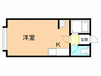 石崎コーポ5【1階】の間取り