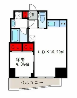 プレジオ永和EURO【11階】の間取り