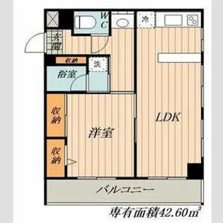 A&S KATO KI B棟【201号室】の間取り