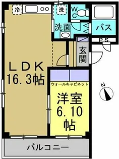 空 Sky village【2階】の間取り