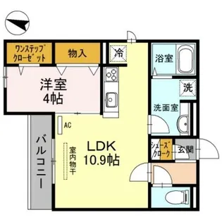 クオーレ【2階】の間取り