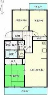 祖父江コーポ【1階】の間取り