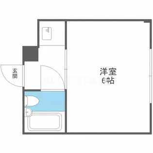 ナバマンション【5階】の間取り
