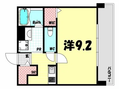 OTOWA神戸元町【9階】の間取り
