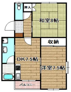 サンライズ栄【3階】の間取り