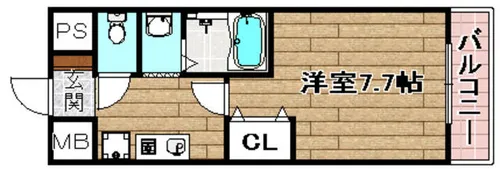 レーベンハイム【202号室】の間取り