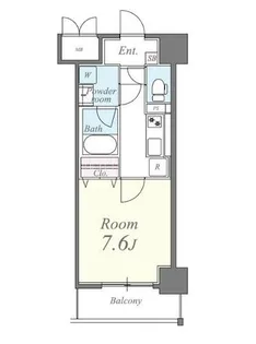 愛知県名古屋市中川区尾頭橋4丁目【マンション】の間取り