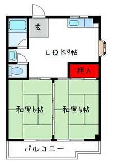 コンフォート青山【2階】の間取り