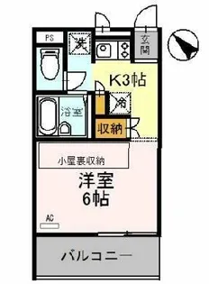 ASAHI【3階】の間取り