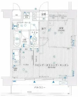 レオンコンフォート新梅田【4階】の間取り