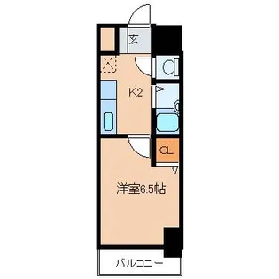 ルポ小郡駅前【1003号室】の間取り