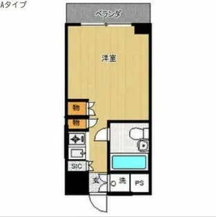 日興パレス都島【9階】の間取り