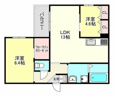 KOGI Residence 花園本町【3階】の間取り