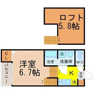 椿家(ツバキハウス)【1階】の間取り