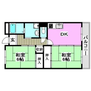 メゾンエフ【303号室】の間取り