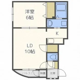 COREDO7・7【3階】の間取り