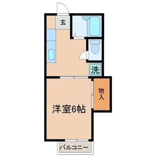 CREA園田【1階】の間取り