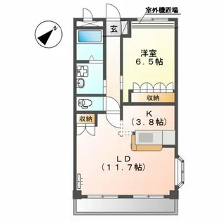 CHELSEA(チェルシー)【2階】の間取り