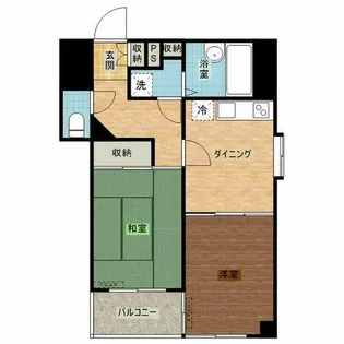 ライオンズマンション丸の内第3【6階】の間取り